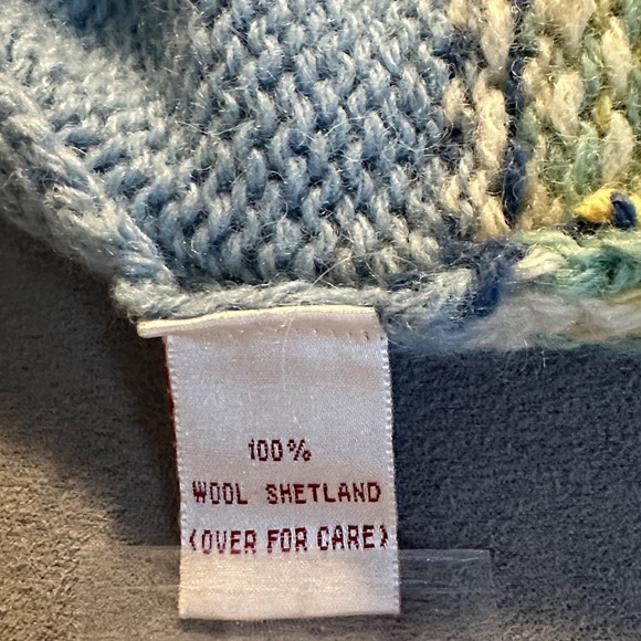 Susan Bristol Fair Isle Cardigan Sweater - Picture 6 of 7